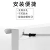 Blanco Cálido Mango de Borde Invisible Moderno Simple Aleación de Aluminio Sin Taladro Manija de Puerta de Armario Cajón Venta al por Mayor