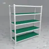 Carrinho de Teste de Envelhecimento Carrinho de Teste Ajustável Material Antiestático Carrinho de Oficina Material Destacável Carrinho Móvel com Rodas para Virar
