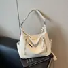 Bolso Retro de Gran Capacidad Transfronterizo para Mujer 2025 Nuevo Bolso de Hombro Cruzado de Moda para Viajar Bolso Tote Suave