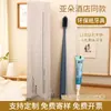 Set de Artículos de Tocador Desechables para Hotel Cepillo de Dientes de Cerdas Suaves Suministros para Habitación de Huéspedes Set Completo Cepillo de Dientes Desechable para B&B