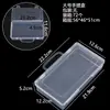 Venta Directa de Fábrica Caja de Plástico PP Rectangular Caja de Embalaje Transparente Caja para Piezas Pequeñas Caja para Piezas Caja de Almacenamiento de Joyería con Tapa
