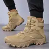 Botas Tácticas Nuevas, Botas Militares de Moda para Exteriores, Botas del Desierto de Caña Alta, Botas Militares de Combate para Entrenamiento, Botas de Senderismo Antideslizantes Resistentes al Desgaste