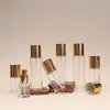 Botella Plana Transparente para Loción de Hombro 20ml-100ml Botella Dispensadora de Esencia 30ml Gotero de Líquido Original Botella para Aceite Esencial Cosméticos