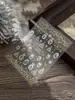 Adesivos para Unhas Série de Natal Embossados Desenho Animado Árvore de Natal Estrela de Cinco Pontas Laço Adesivos de Unha Adesivos Decoração Atacado
