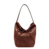 Bolso para Axila de Viaje Diario para Mujer 2026 Nuevo Estilo Coreano de Moda Bolso Cubo Retro Bolso Cruzado Urbano Simple