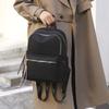 2022 Nueva Mochila Moda Femenina Tamaño Grande pequeño Color Sólido Trendy Bolso Trendy para Mujer Mochila para Mujer Gran Capacidad Bolsa de Viaje Trendy