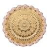 Prato de Frutas Secas, Prato de Doces, Mesa de Centro, Suporte de Xícara de Metal, Prato para Conjunto de Vinho, Prato de Frutas, Prato de Bolo, Prato Redondo Europeu Criativo