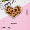 Jiao Ning Leopardo de Pedrería Patrón Caliente Figura de Pedrería Pegatina Multipatrón Estrella de Cinco Puntas Corazón Pegatina Caliente de Pedrería Accesorios para Ropa Outlet de Fábrica
