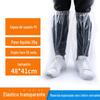 Capa de sapato de plástico descartável, capa de bota de PE espessada, capa de botas para criação de gado doméstico, capa em estoque, fornecimento de capa de sapato por atacado