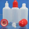 30ML Gorra de Crimpado para Niños Tapón Grueso Botella Exprimidora Color Material Color Color Leche Aceite Esencial Color Agua Botella de Empaque