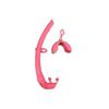 Snorkel para Buceo Libre Pajita de Silicona Líquida Húmeda Plegable Boquilla de Silicona Curvada Suave y Cómodo Transfronterizo