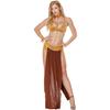 Conjunto de Vestido Largo Sexy para Bailarina Europeo y Americano S-3XL, Uniforme de Juego de Rol, Disfraz de Halloween
