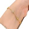 Pulseira Borboleta Prata Esterlina 925 Feminina Design Nicho Luxo Leve Pulseira de Zircônia Estilo Ins Pulseira para Namoradas Joias de Amor