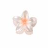 Presilha de Frangipani Colorida Doce de 4cm Venda Quente Transfronteiriça Acessório de Cabelo Doce Acessório de Cabeça Feminino Flor Acessórios de Cabelo Presilha de Cabelo Placa Atacado