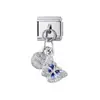 Venda Quente Transfronteiriça Novo DIY Pulseira Modular Italiana Acessórios Decorativos Concha Pérola Estrela do Mar Charms Arco-Íris