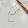 Collar de Perlas con Cuentas Collar para Mujer 2025 Nuevo Estilo Caliente Lujo Accesible Diseño de Nicho Cadena para Clavícula Gama Alta