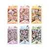 Serie Colección de Mascotas Lindas Pegatinas Planas Impermeables Tema de Animales de Dibujos Animados PET Pegatinas de Decoración Material para Diario Personalizado