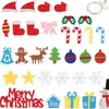 Nova árvore de Natal de feltro, árvore de Natal para montagem DIY pronta para envio transfronteiriço, árvore de Natal 3D educativa feita à mão para crianças