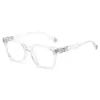 Estilo de venta caliente transfronterizo Krosus Yan marco negro hebilla clásica de herradura montura de gafas para hombre marco grande casual de negocios lujo ligero para mujer
