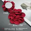 Flor de Rosa de Tela de Burbujas Arrugada de 7 CM Flor de Remolino Flor Hecha a Mano Tridimensional Flor DIY Faldas Zapatos Sombreros Bolsos Accesorios