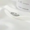 Anillo Gota de Agua Hada Arcoíris Barbie para Mujer Moda Japonesa y Coreana Circonita Micro-incrustada Anillo de Dedo Estrella Bamang Regalo para Novia