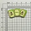 Novos Acessórios de Joias de Personagens de Mahjong de Desenho Animado em Acrílico Grampo de Cabelo Acessórios de Cabelo Cola de Creme Capa de Celular Material DIY