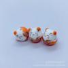 Lucky Cat contas de cerâmica contas soltas handmade DIY jóias acessórios pulseira colar acessórios de vestuário fábrica atacado