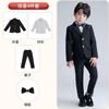 Traje Infantil Primavera e Outono Novo Traje Casual Britânico Para Meninos Competição de Piano Casamento Daminho Vestido de Um Ano