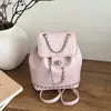 Mochila Casual Tendencia Nicho Estilo Coreano 2026 Nueva Moda Versátil Mochila Estilo Chanel Mochila Escolar Estudiante Tendencia
