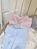 Camiseta Ruffled Versátil e Estilosa com Laço - Estilo Coreano - Nova Outono 2026 para Meninas