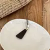 Collar Colgante de Madera Estilo Old Money para Mujer, Nuevo para Verano, Retro Chino, Cadena Larga para Clavícula, Cuerda Colgante Decorativa, Accesorio para Ropa