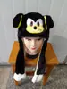 Sombrero de Peluche chiikawa Empleado de Tren Usaqiyka Orejas Wow Móviles Brillante Divertido Sombrero