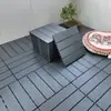 Piso de Plástico Entrelazado Personalizado Pasarela de Jardín Piso Resistente al Desgaste Balcón de Plástico Terraza Piso de Plástico Entrelazado DIY