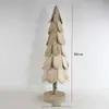 Vendas de Fábrica Decorações de Árvore de Natal Artesanais de Madeira Enfeites Casa Pousada Atmosfera de Feriado Construção de Cena