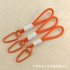 Combinación de colores creativa cuerda corta tejida de poliéster anti-pérdida taza colgante para parejas diy colgante para bolso cordón para teléfono móvil por lote