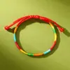 Pulseira de corda colorida do Festival do Barco Dragão crianças bebê tecida à mão corda vermelha adulto tigre zongzi sachê corda de mão atacado