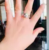 Anillo de apertura de flor de rosa grande de suministro en vivo para mujer de cobre chapado en oro anillo de flor de moda nacional anillo anillo anillo al por mayor