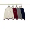 Cárdigan de Punto Largo Bordado con Cuello en V Estilo Coreano para Mujer, Otoño, Corte Holgado, Adelgazante, Moda y Único, Fábrica de Tops