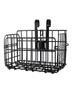 Cesta Dobrável de Bicicleta Reboque Dianteiro Negrito Azul Carro Elétrico Quadro de Rack Traseiro Mountain Bike Bicicleta Cesta de Vegetais