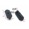 Piso de madera plástico hebilla de plástico tipo T accesorios madera plástico sujetadores de plástico para piso tornillos de cabeza pequeña de acero inoxidable 6 mm
