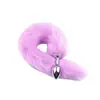 Tapón Anal Metálico Sm Cola de Gato Zorro Productos para Adultos Dispositivo de Tortura Anal para Ano Femenino Accesorios para Salir Crisantemo