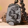 Colgante de Obsidiana Cristalina Natural Colgantes de los Doce Zodiacos para Hombres y Mujeres, Signos Zodiacales, Colgantes del Zodiaco del Año Animal