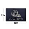 Equipo de la NFL RAIDERS Logotipo del equipo Raider brazalete bordado Velcro pegatinas para mochila pegatinas de tela insignia bordada parche