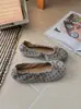 Zapatos Mary Jane Estilo Hada Suave para Mujer, Novedad Otoño 2026 Estilo Francés Dulce Pequeño Estilo Chanel Zapatos Planos Ballet Poco Profundos de Lunares