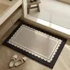 Alfombrilla de Piso para Baño Alfombrilla Súper Absorbente para Inodoro Alfombrilla Antideslizante para Pies de Entrada Alfombrilla para Piso de Baño Inodoro Alfombra para Lavabo Alfombrilla para Puerta