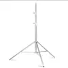 Trípode de Luz de Relleno de 2.5m Soporte para Flash de Luz Soporte de Luz de Resorte de Acero Inoxidable Soporte de Luz Profesional para Fotografía para Transmisión en Vivo