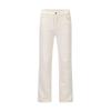 Pantalones vaqueros de nicho para hombre, estilo rufián, elegantes, de estilo callejero europeo y americano, de marca de moda ins, holgados, ajustados, con microcuernos, rectos