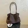 Elegante Bolso Xiaomi para Mujer 2026 Otoño Nueva Tendencia Textura Tejida Retro Bolso de Hombro Único Bolso Tote de Gran Capacidad