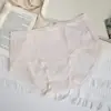 Roupa Íntima Feminina de Algodão de Fibra Longa de Xinjiang com 100 Fios Classe A Antibacteriana Algodão de Bebê Entrepernas Estendido Sem Costura Tamanho Grande Calcinhas