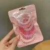 Diadema de color caramelo para niña dulce, serie de colores degradados, liga para el cabello tipo cable telefónico, cuerda para el cabello femenina sin costuras que no daña el cabello, tocado